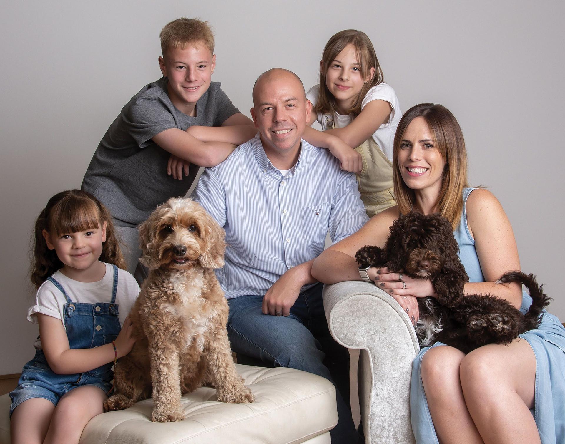 Barrett & Coe Family Photoshoot Image
